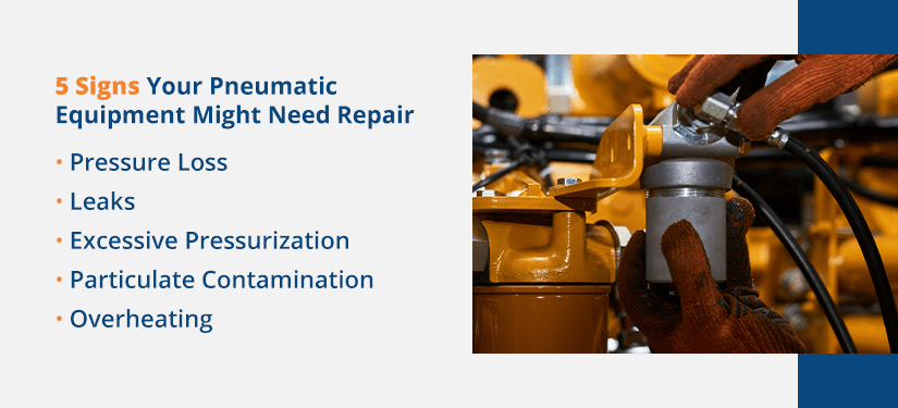 5 Signs Your Pneumatic Equipment Might Need Repair