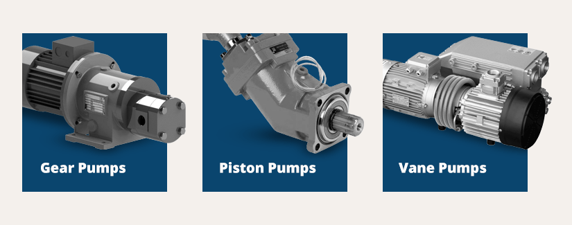 Types of pump in Hydraulic Pumps 