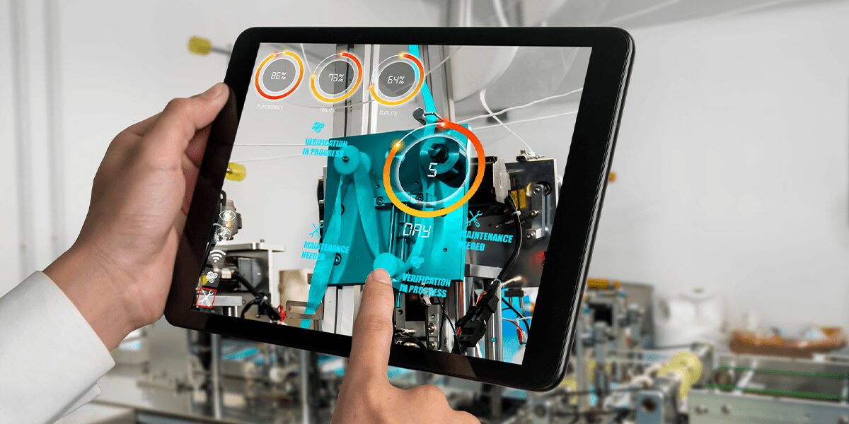 Augmented reality vs virtual reality in manufacturing.