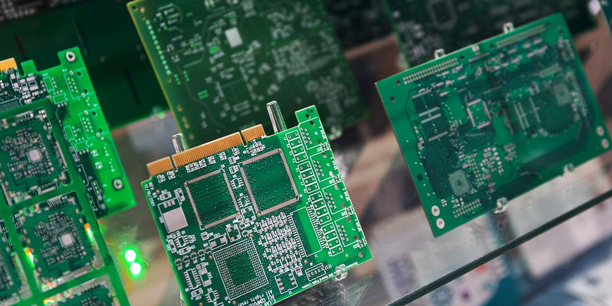What does a printed circuit board do?