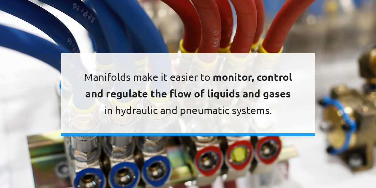 benefits of manifolds in hydraulic and pneumatic systems