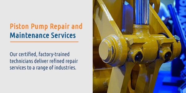piston pump repair and maintenance services