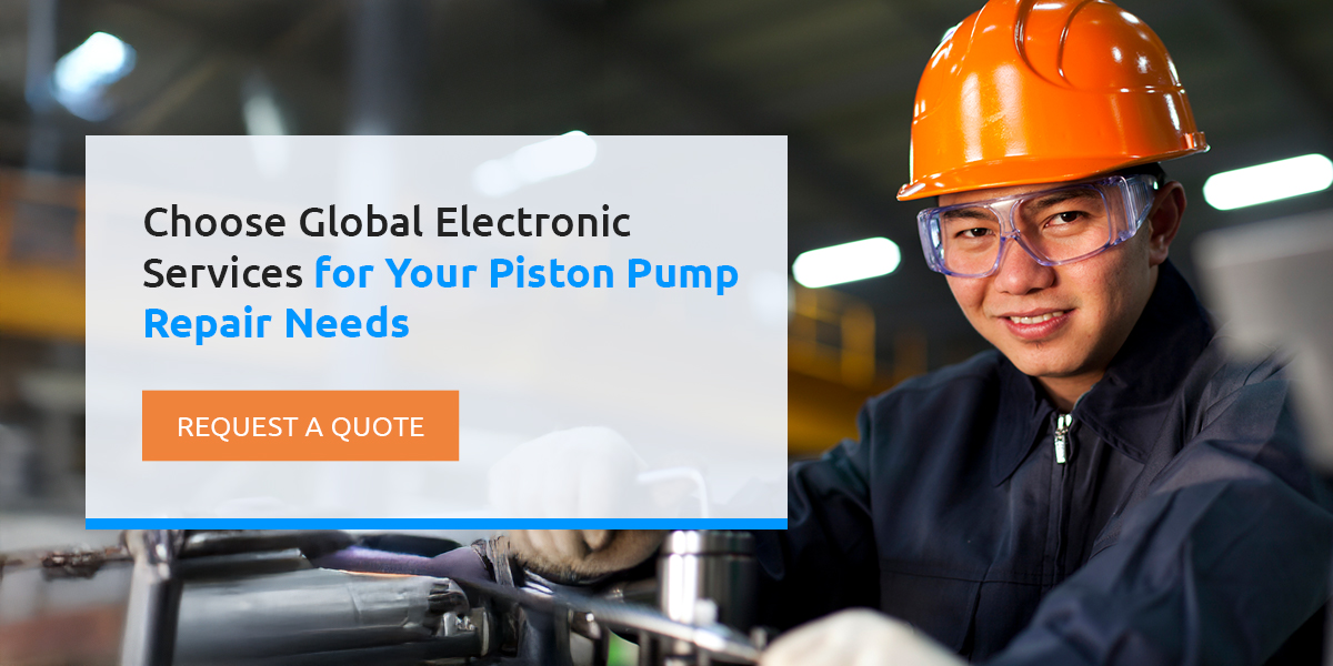 Choose us for your piston pump repair needs.