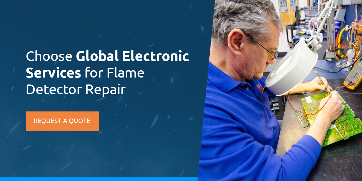 Choose Global Electronic Services for flame detector repair.