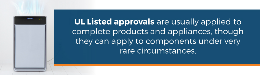 UL Listed Approvals