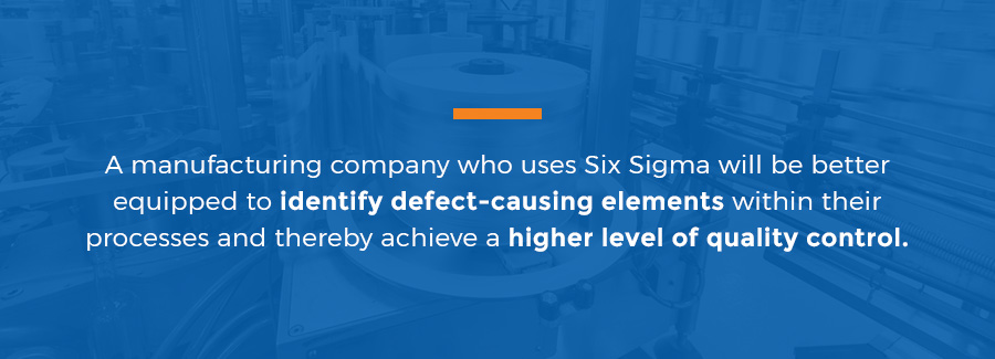 machines and information on six sigma