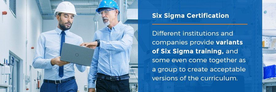 Six Sigma Certification Process