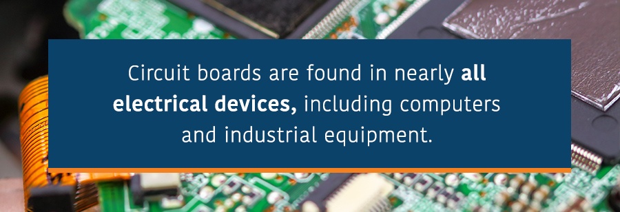 circuit boards found in devices