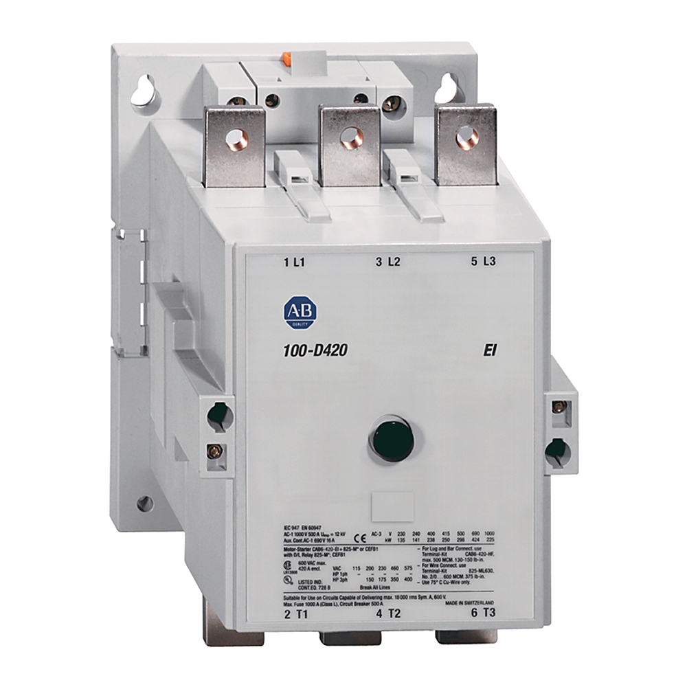 Allen-Bradley 100-D300EA11 100-D300EA11: Allen-Bradley IEC 300 A MCS D Contactor https://gesrepair.com/wp-content/uploads/2020/AB_Images/Allen-Bradley_100-D300EA11.jpg
