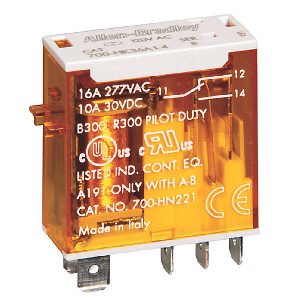 Allen-Bradley 700-HK32A1-4 700-HK32A1-4: Allen-Bradley 120V 50/60Hz GP Slim Line Relay https://gesrepair.com/wp-content/uploads/2020/AB_Images/Allen-Bradley_700-HK32A1-4.jpg