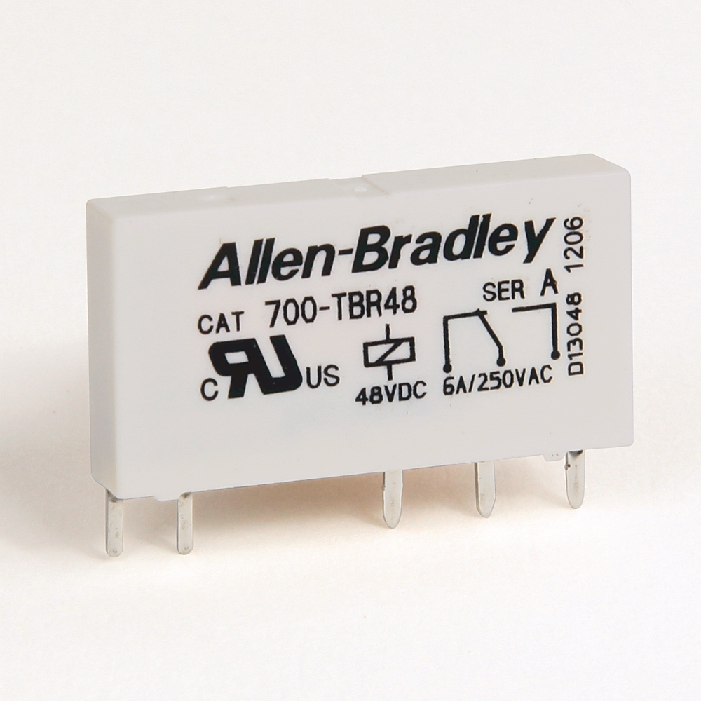 Allen-Bradley 700-TBR12 700-TBR12: Allen-Bradley Term Block Style 12V DC 1 Pole Relays https://gesrepair.com/wp-content/uploads/2020/AB_Images/Allen-Bradley_700-TBR12.jpg