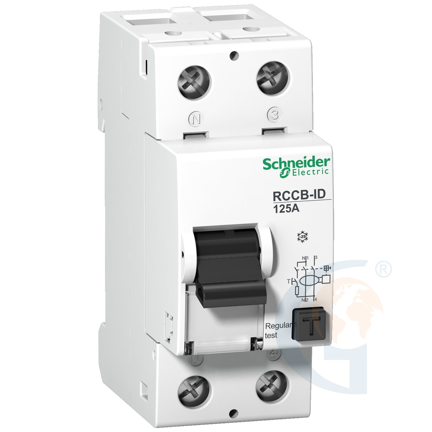 Schneider Electric 16966 RESIDUAL CURRENT CIRCUIT BREAKER ID FI – 2 POLES – 125 A – 30MA – CLASS AC https://gesrepair.com/wp-content/uploads/2020/Schneider/Schneider_Electric_16966_.jpg