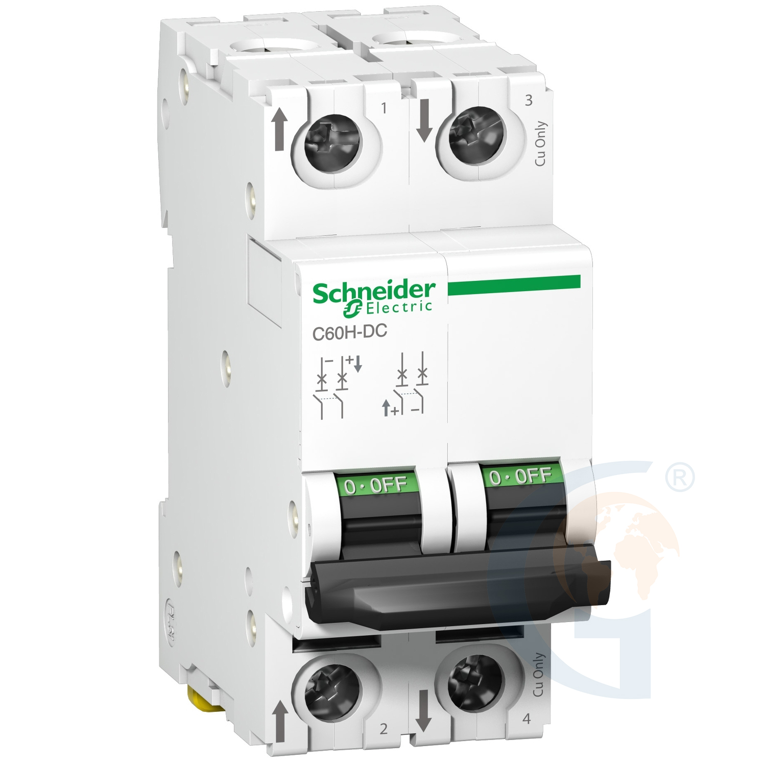 Schneider Electric A9N61525 MINIATURE CIRCUIT BREAKER – C60H – 2 POLES – 5 A – C CURVE https://gesrepair.com/wp-content/uploads/2020/Schneider/Schneider_Electric_A9N61525_.jpg