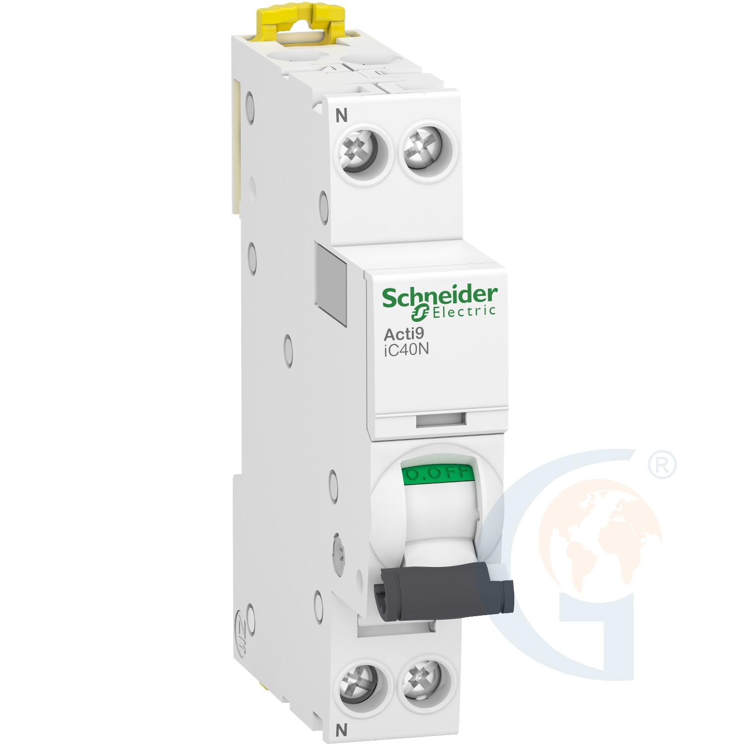 Schneider Electric A9P54604 ACTI9 IC40N – MINIATURE CIRECUIT-BREAKER – 1P+N – 4A – C CURVE – 6000A/10KA https://gesrepair.com/wp-content/uploads/2020/Schneider/Schneider_Electric_A9P54604_.jpg