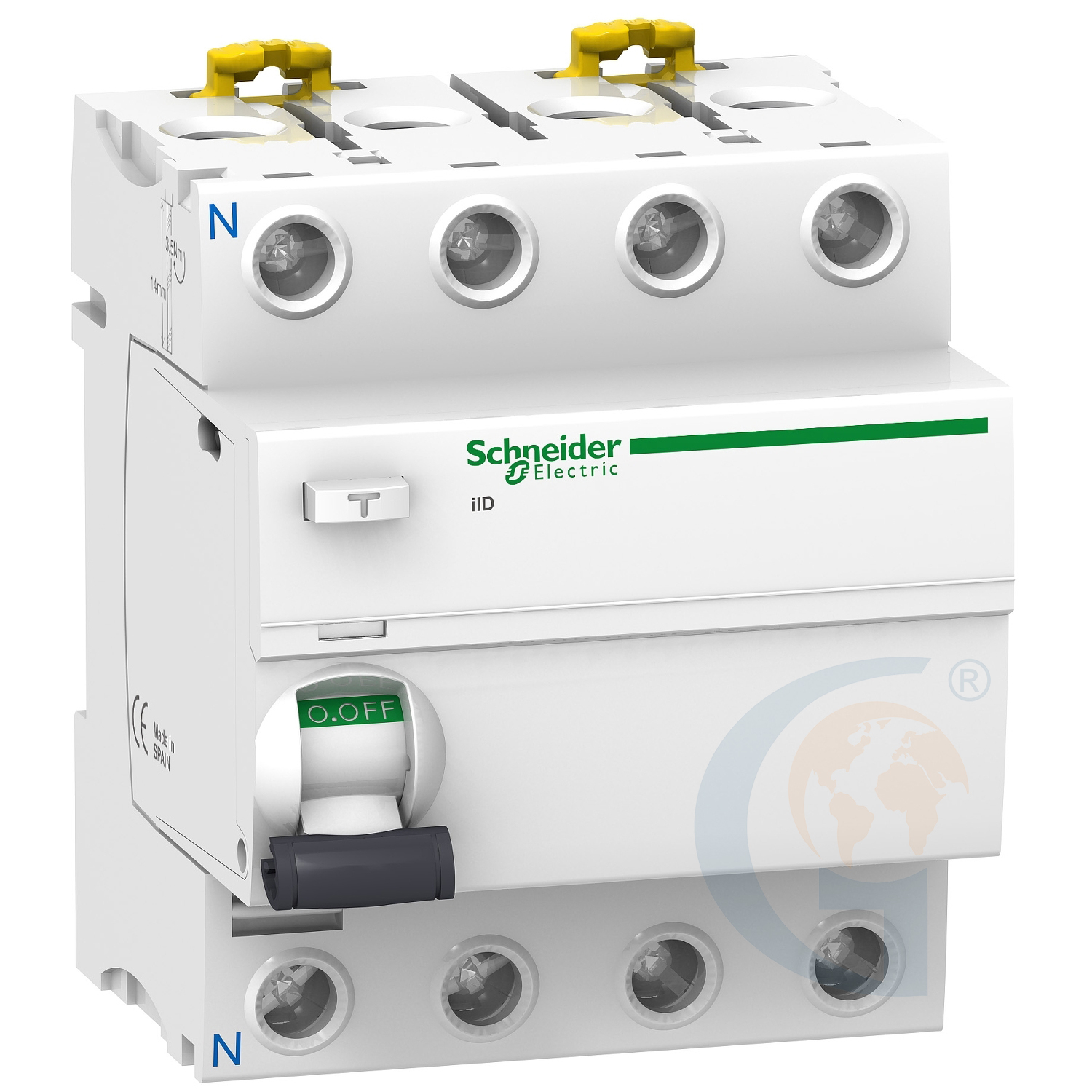 Schneider Electric A9R01425 ACTI 9 IID – RCCB – 4P – 25A – 30MA – TYPE A https://gesrepair.com/wp-content/uploads/2020/Schneider/Schneider_Electric_A9R01425_.jpg