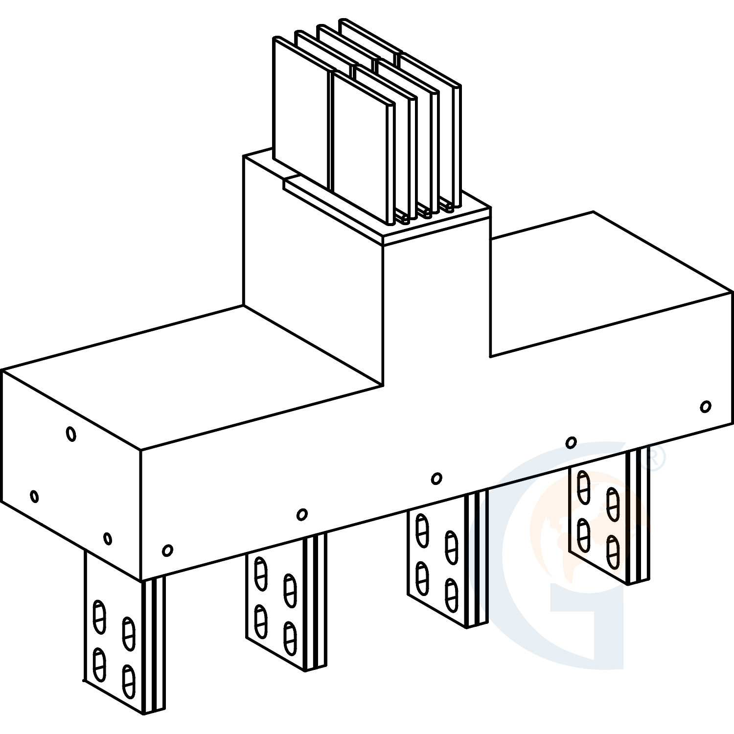 Schneider Electric KRA2000ER42 CANALIS KR 4X2000AL STRAIGHT FEED UNIT ER2 https://gesrepair.com/wp-content/uploads/2020/Schneider/Schneider_Electric_KRA2000ER42_.jpg