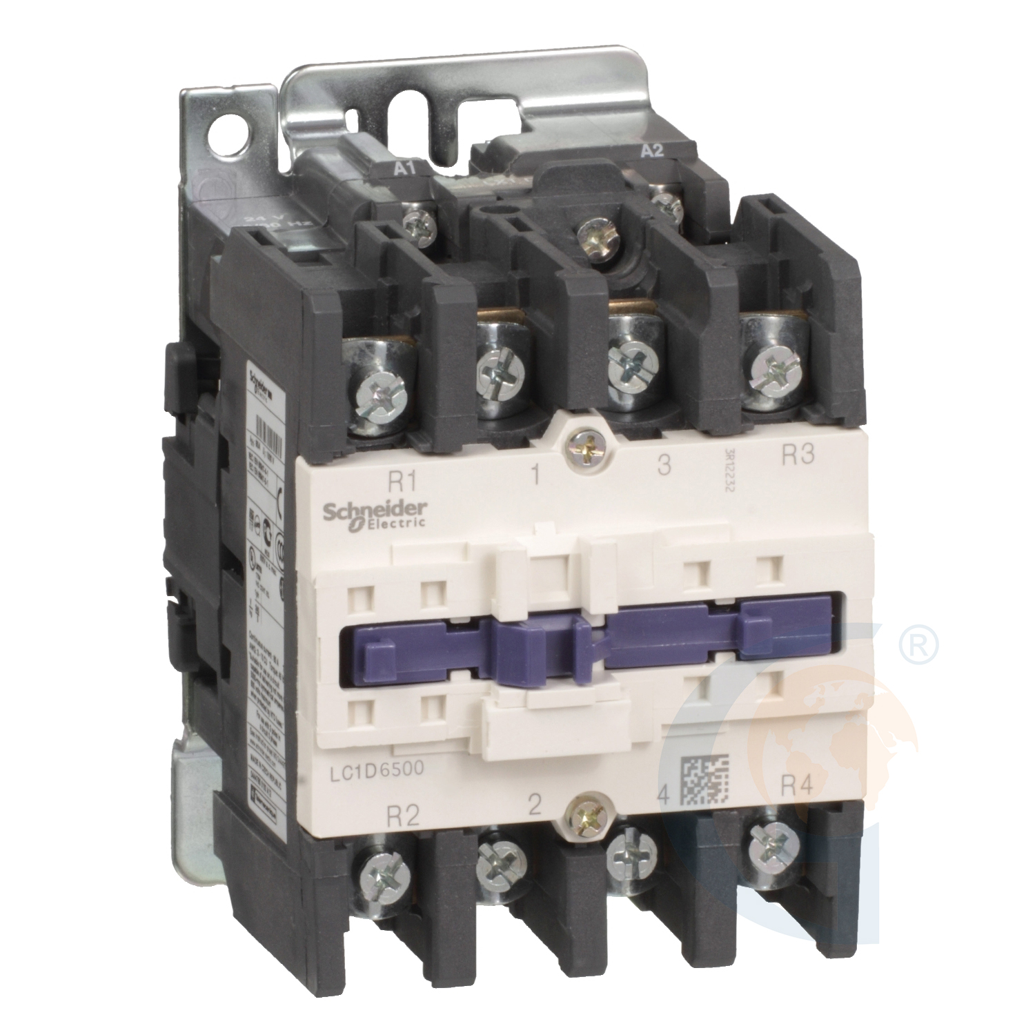 Schneider Electric LC1D65008U6 TESYS D CONTACTOR – 4P(2 NO + 2 NC) – AC-1 – <= 440 V 80 A - 240 V AC 60 HZ COIL https://gesrepair.com/wp-content/uploads/2020/Schneider/Schneider_Electric_LC1D65008U6_.jpg