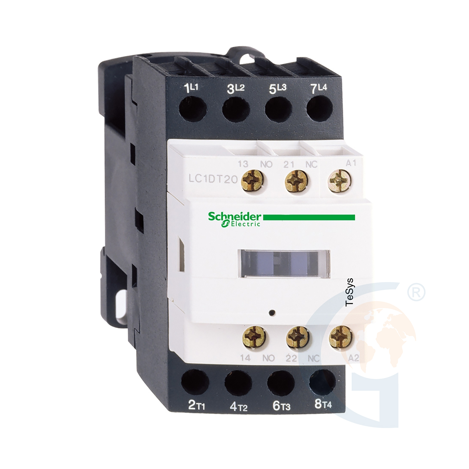 Schneider Electric LC1DT25SL TeSys D contactor – 4P(4 NO) – AC-1 – <= 440 V 25 A - 72 V DC low cons coil https://gesrepair.com/wp-content/uploads/2020/Schneider/Schneider_Electric_LC1DT25SL_.jpg