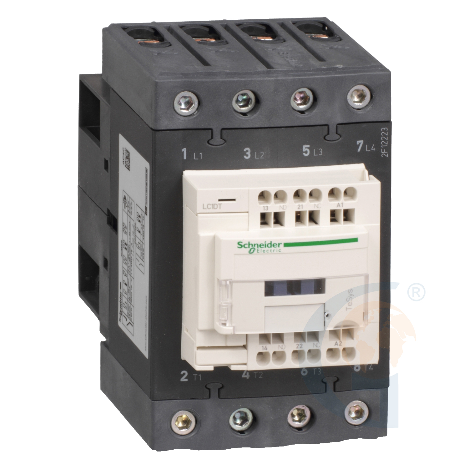 Schneider Electric LC1DT60A3ED TeSys D contactor – 4P(4 NO) – AC-1 – <= 440 V 60 A - 48 V DC standard coil https://gesrepair.com/wp-content/uploads/2020/Schneider/Schneider_Electric_LC1DT60A3ED_.jpg