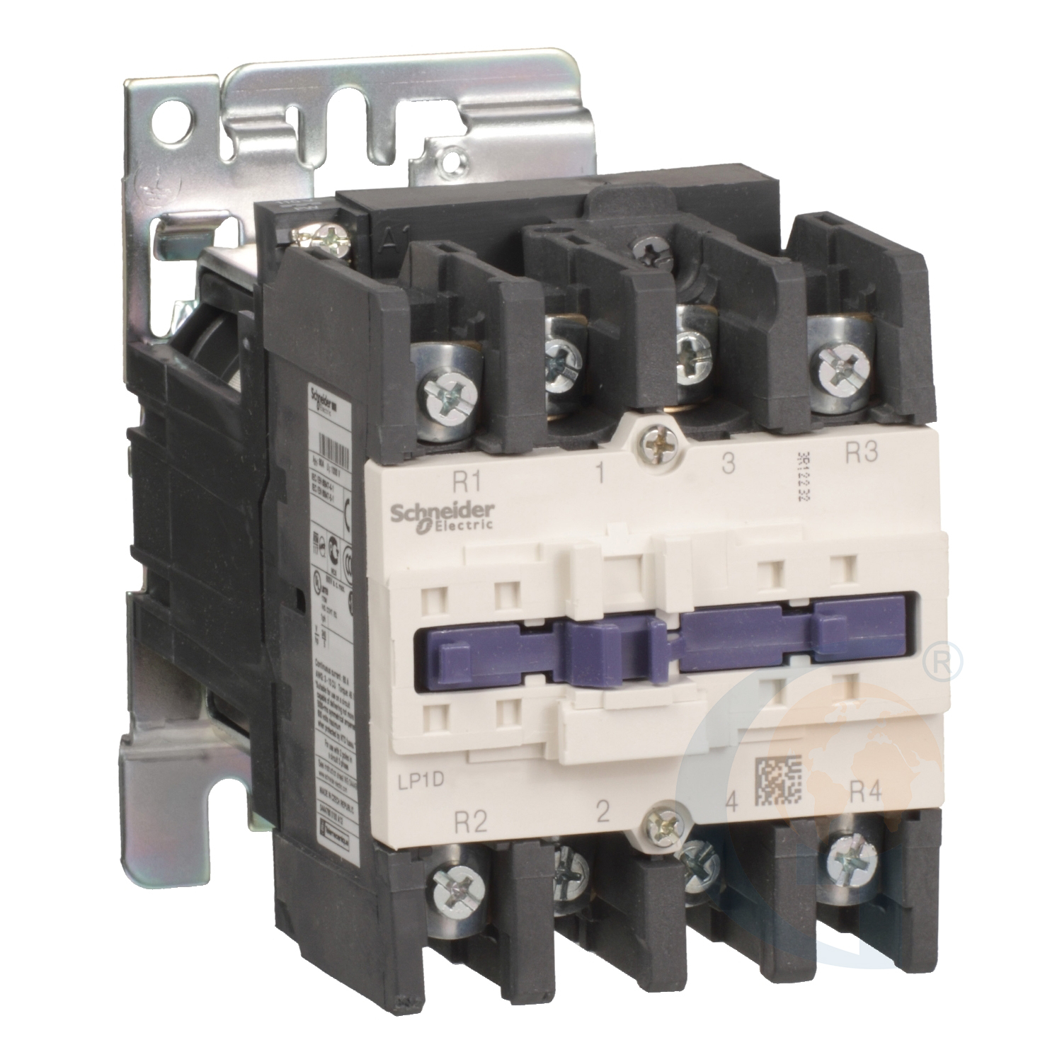 Schneider Electric LP1D80004FD TeSys D contactor – 4P(4 NO) – AC-1 – <= 440 V 125 A - 110 V DC coil https://gesrepair.com/wp-content/uploads/2020/Schneider/Schneider_Electric_LP1D80004FD_.jpg