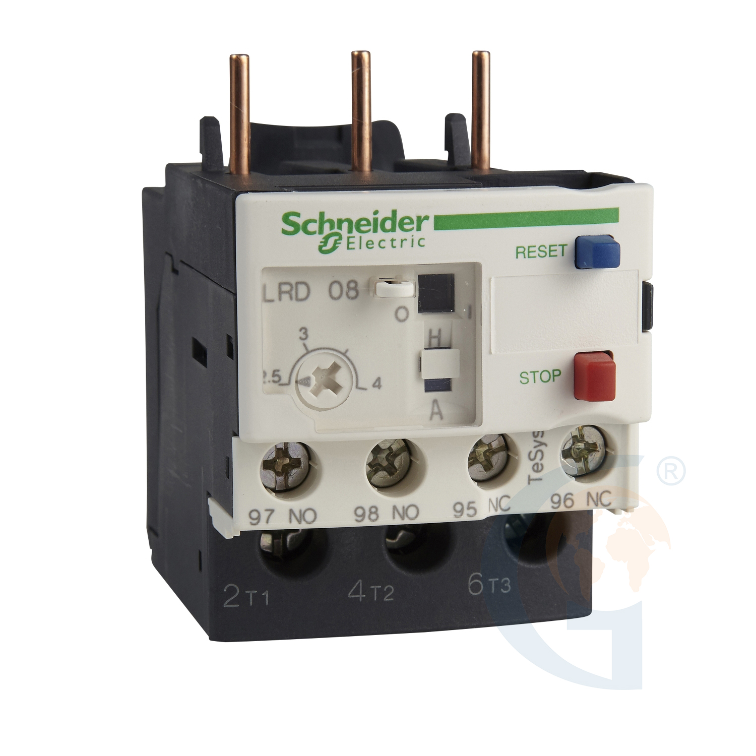 Schneider Electric LRD12 Thermal overload relay, TeSys LRD, 5.5…8 A, class 10A https://gesrepair.com/wp-content/uploads/2020/Schneider/Schneider_Electric_LRD12_.jpg