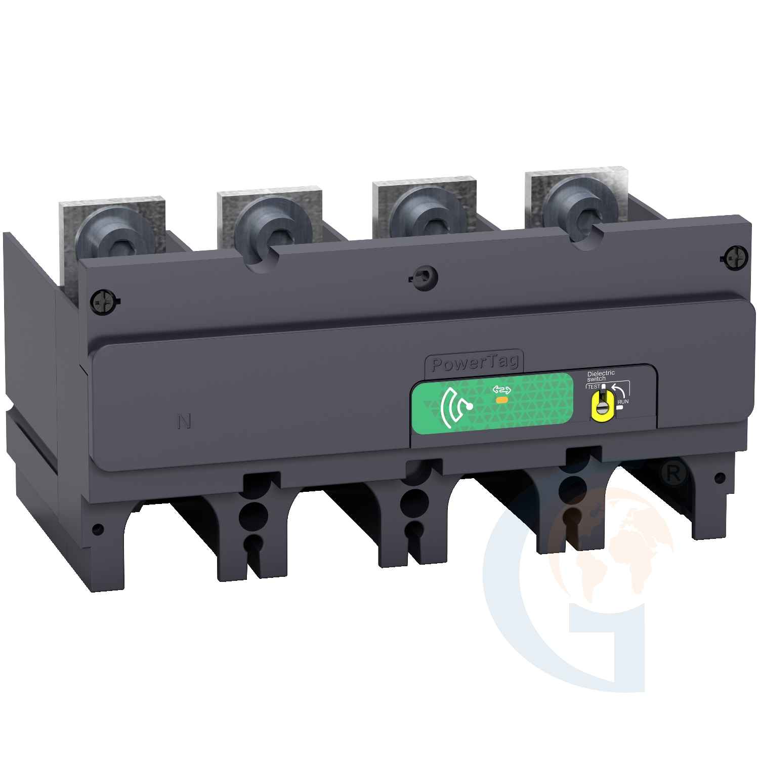 Schneider Electric LV434023 energy sensor, PowerTag Monoconnect, 630 A, 3P+N https://gesrepair.com/wp-content/uploads/2020/Schneider/Schneider_Electric_LV434023_.jpg