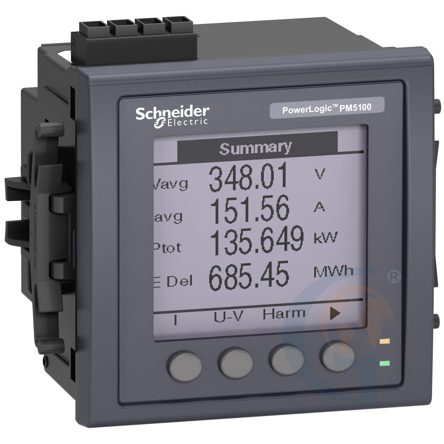 Schneider Electric METSEPM5111 PM5111 Meter, modbus, up to 15th H, 1DO 33 alarms, MID https://gesrepair.com/wp-content/uploads/2020/Schneider/Schneider_Electric_METSEPM5111_.jpg