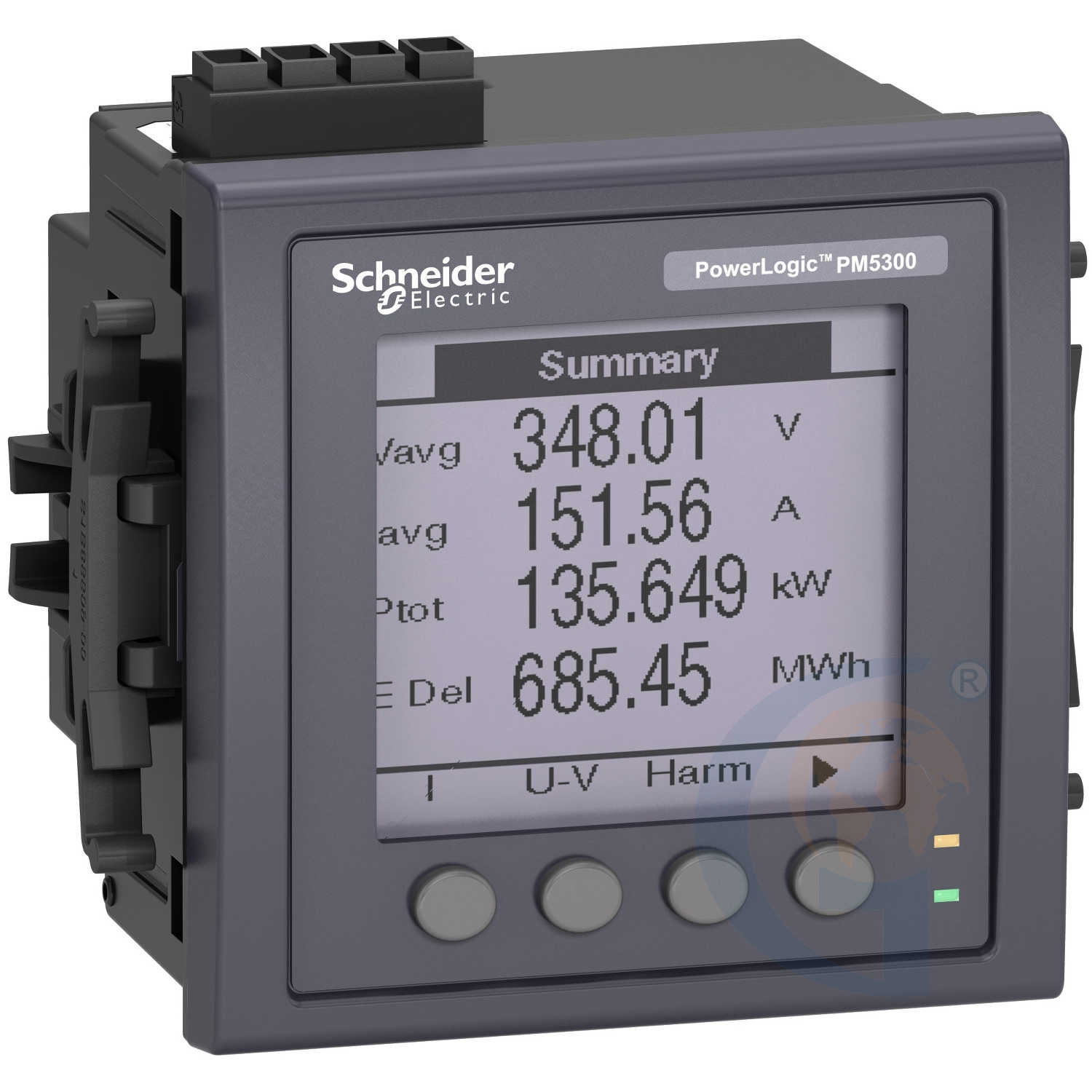 Schneider Electric METSEPM5310 PM5310 Meter, modbus, up to 31st H, 256K 2DI/2DO 35 alarms https://gesrepair.com/wp-content/uploads/2020/Schneider/Schneider_Electric_METSEPM5310_.jpg