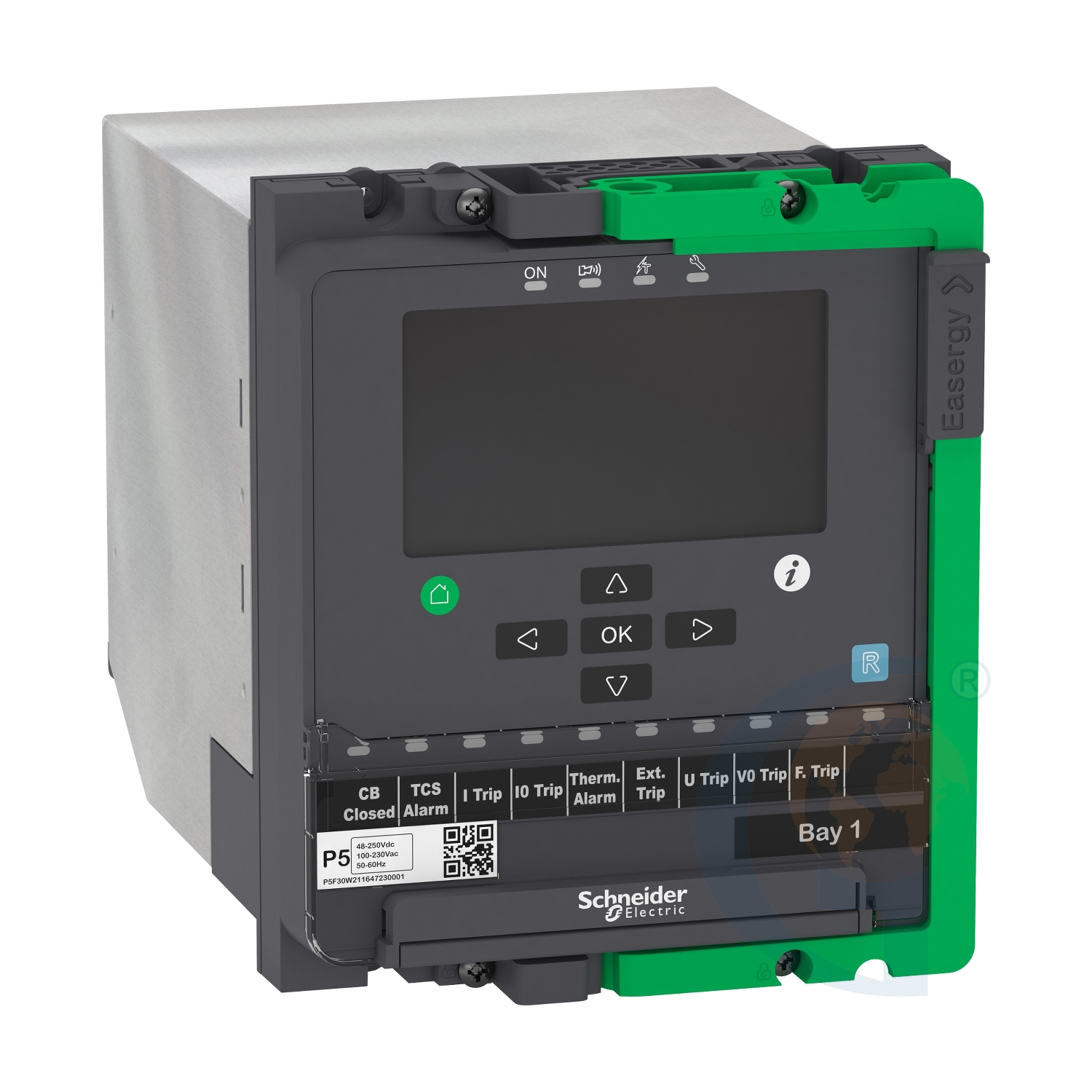 Schneider Electric REL50452 Easergy P5F30 48-250V 3CT 1CSH 4VT 10DI-8DO RSTP Eth RJ45 https://gesrepair.com/wp-content/uploads/2020/Schneider/Schneider_Electric_REL50452_.jpg