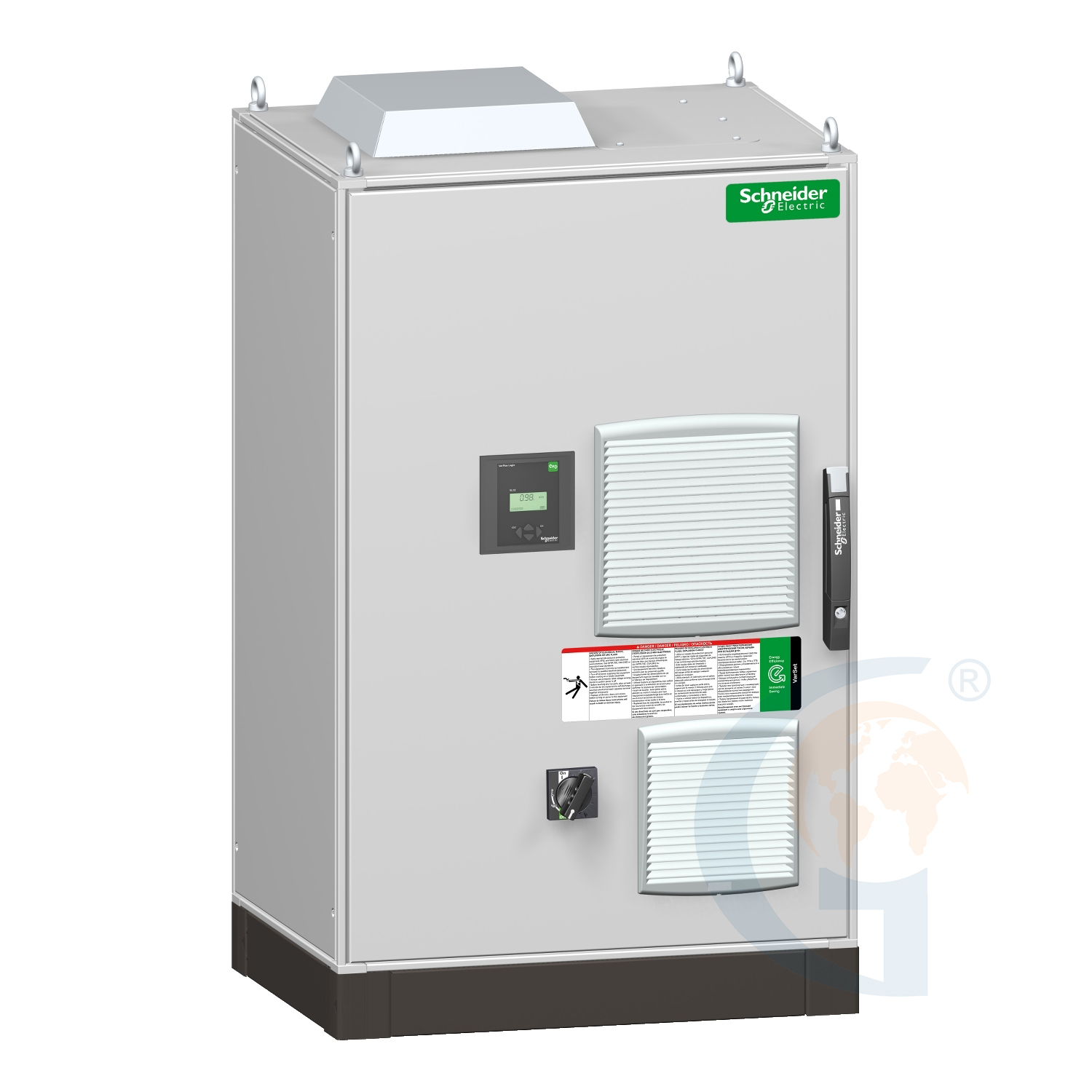 Schneider Electric VLVAF2P03507AG VarSet capacitor bank Auto 75kvar 400V 50Hz DR2,7 xxB https://gesrepair.com/wp-content/uploads/2020/Schneider/Schneider_Electric_VLVAF2P03507AG_.jpg