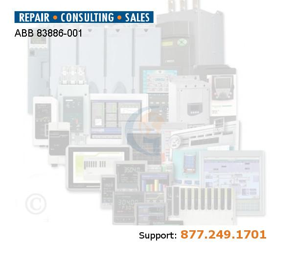ABB 83886-001 ABB 83886-001 UI FOR 11 PC BOARD: Repair or Buy ABB 83886-001 https://gesrepair.com/wp-content/uploads/2021/missing-products/ABB_83886-001.jpg
