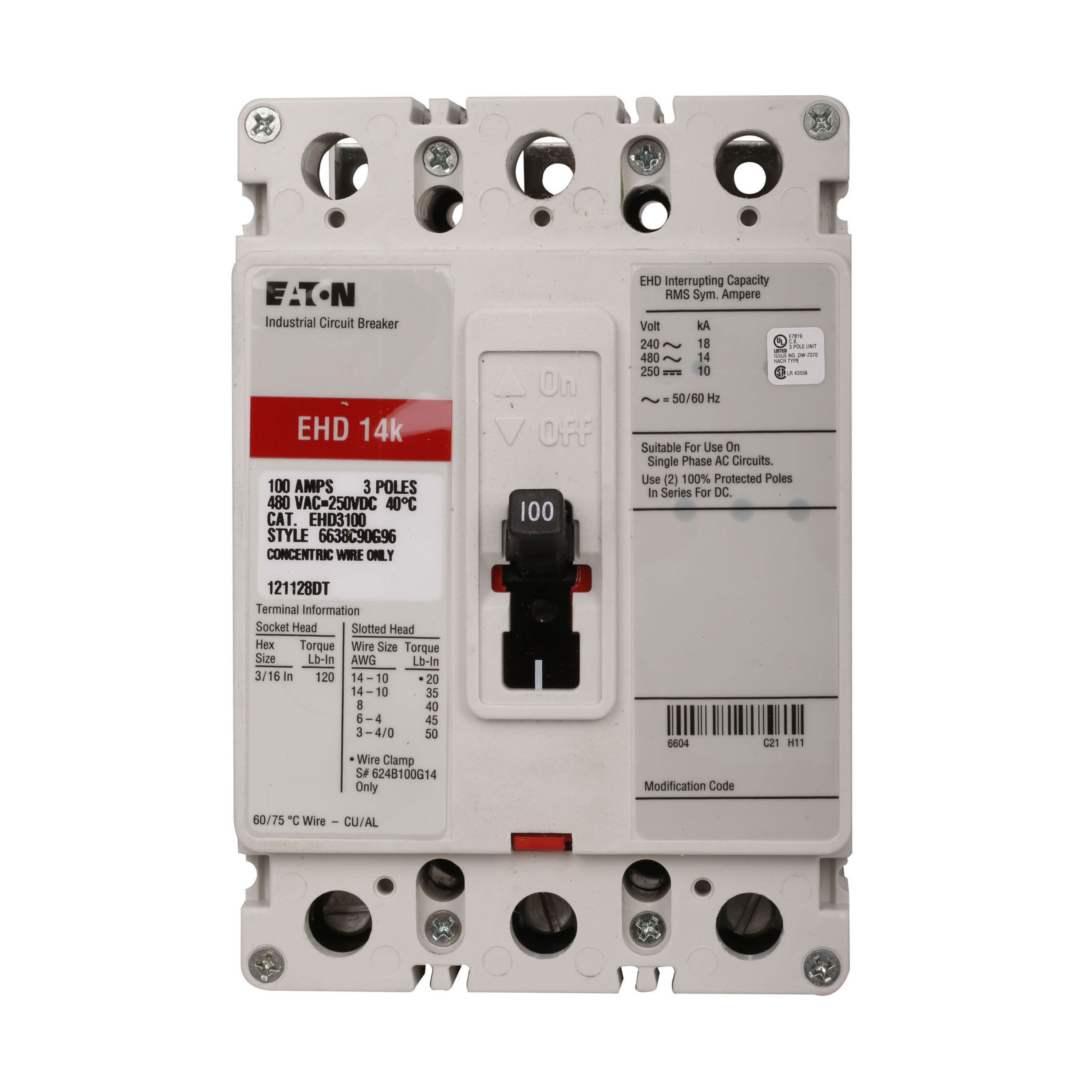 Eaton EHD3030LS06 Eaton | Cutler Hammer EHD3030LS06  Circuit Breakers Molded Case Breakers – 480 Volt AC https://gesrepair.com/wp-content/uploads/2022/Eaton/Images/Eaton_EHD3030LS06_Circuit_Breakers.jpg