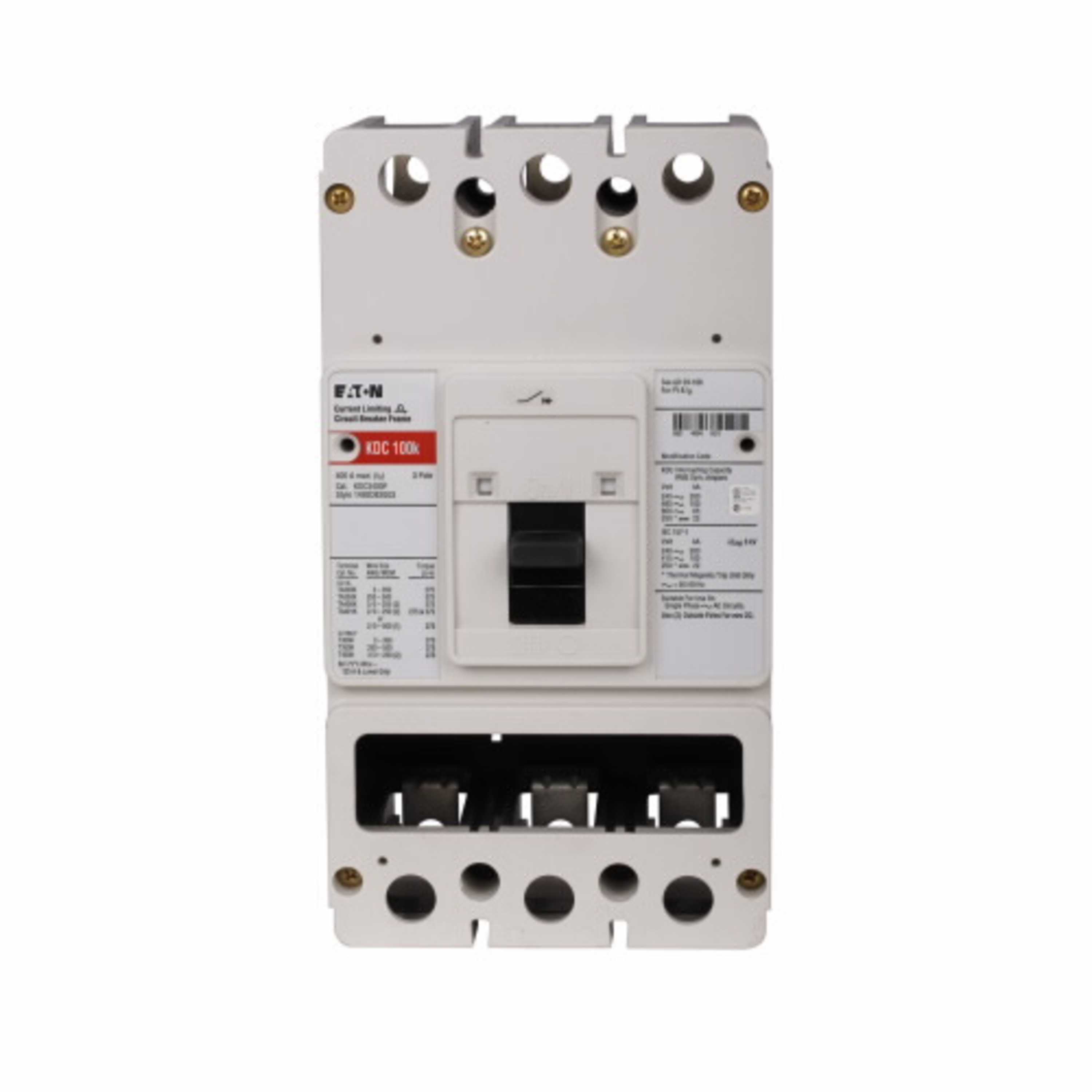 Eaton KDC3150 Eaton | Cutler Hammer KDC3150  Circuit Breakers Molded Case Breakers – 600 Volt AC https://gesrepair.com/wp-content/uploads/2022/Eaton/Images/Eaton_KDC3150_Circuit_Breakers.jpg