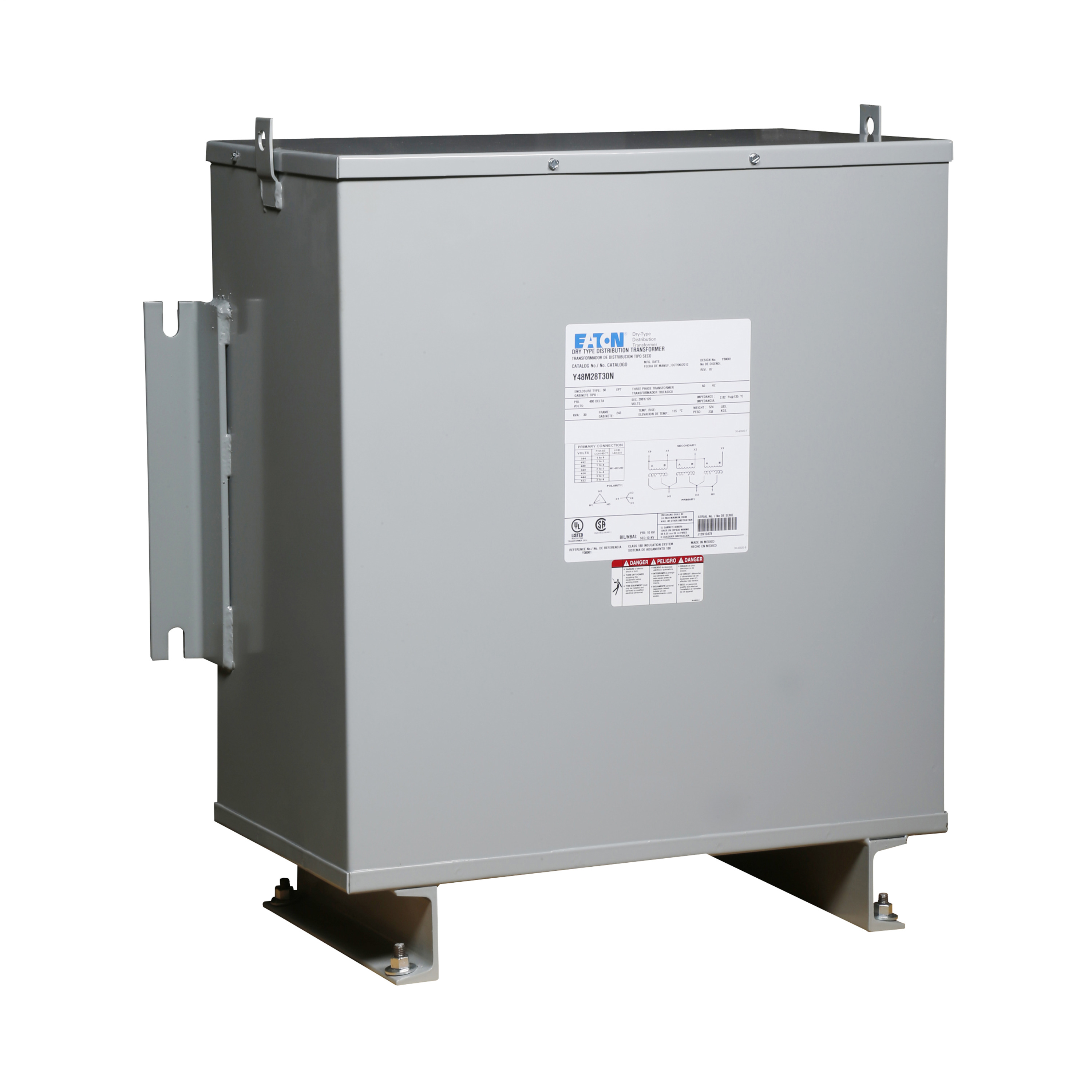 Eaton Y48M28T45SS Eaton | Cutler Hammer Y48M28T45SS  Transformers Dry Type – 40 – 45 KVA https://gesrepair.com/wp-content/uploads/2022/Eaton/Images/Eaton_Y48M28T45SS_Transformer.jpg