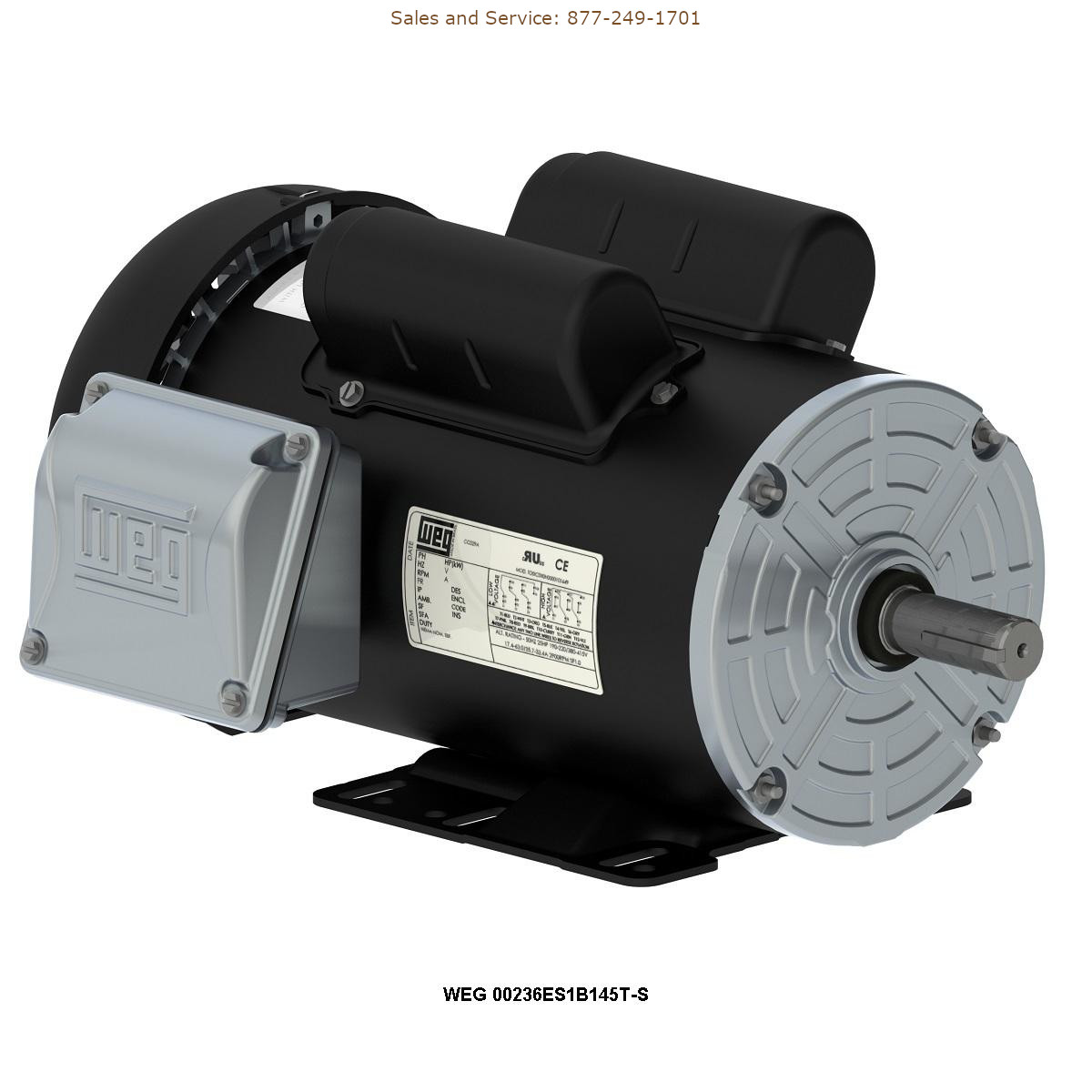 WEG 00236ES1B145T-S WEG Model Number 00236ES1B145T-S WEG Electric Motors, AC Motors – NEMA Repair Service, Troubleshooting, Replacement Parts https://gesrepair.com/wp-content/uploads/2022/WEG/WEG_00236ES1B145T-S_Electric_Motors_AC_Motors_NEMA.jpg