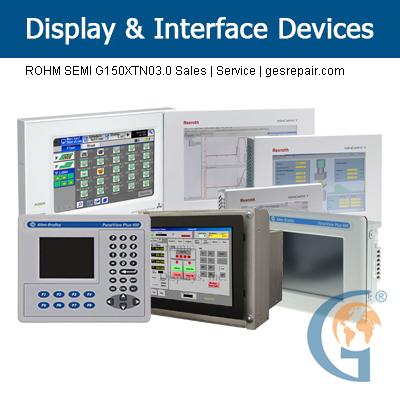 ROHM SEMI G150XTN03.0 ROHM SEMI G150XTN03.0 Displays, Monitors, CRT Repair Maintenance and Troubleshooting Service —  Replacement Parts Sales https://gesrepair.com/wp-content/uploads/2022/display_interface_devices/ROHM%20SEMI_G150XTN03.0_repair_service_part_replacement_troubleshoot_electrical_maintenance_equipment.jpg