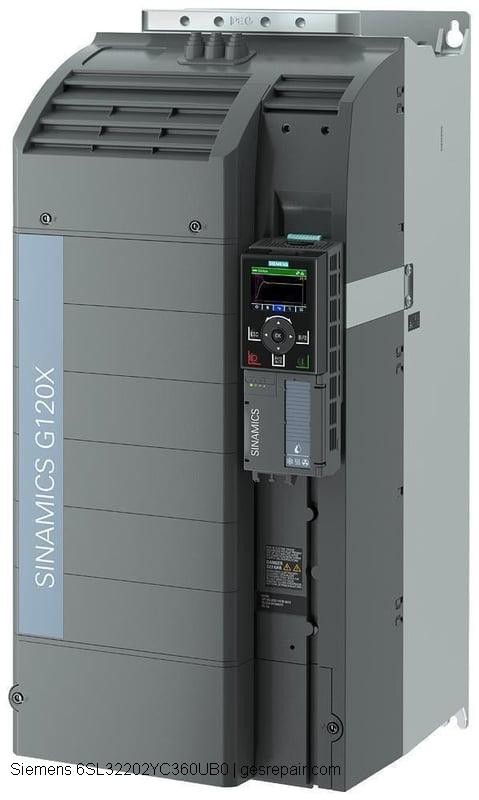 Siemens 6SL32202YC360UB0 Siemens SINAMICS 6SL32202YC360UB0 G120X 3-Phase Infrastructure Converter https://gesrepair.com/wp-content/uploads/2025/02/image/Siemens%206SL32202YC360UB0%20AC%20Drives.JPG