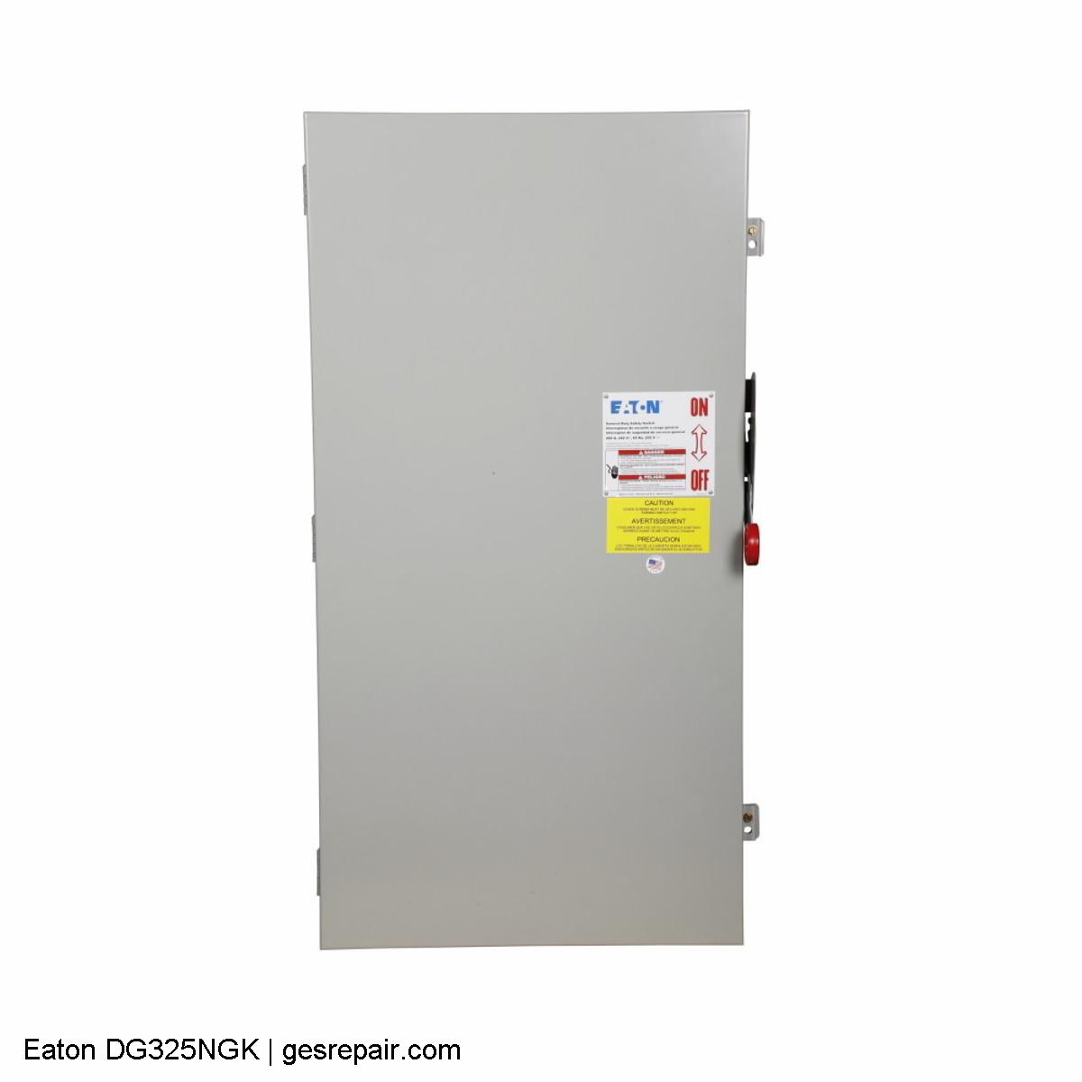 Eaton DG325NGK Eaton DG325NGK Disconnect and Safety Switches https://gesrepair.com/wp-content/uploads/2025/05/Eaton_DG325NGK_Disconnect_and_Safety_Switches.JPG