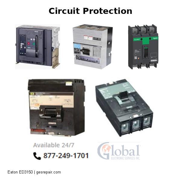 Eaton ED3150 Eaton  Circuit Breakers and Accessories  ED3150 Eaton Series C complete molded case circuit breaker https://gesrepair.com/wp-content/uploads/2025/05/Eaton_ED3150_Circuit_Breakers_and_Accessories.JPG