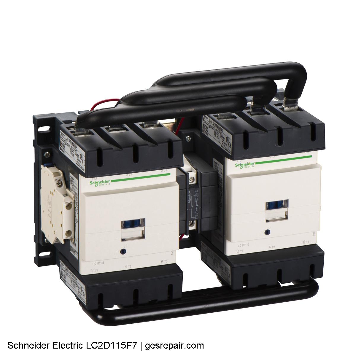 Schneider Electric LC2D115F7 Schneider Electric LC2D115F7 Contactors https://gesrepair.com/wp-content/uploads/2025/05/Schneider_Electric_LC2D115F7_Contactors.JPG