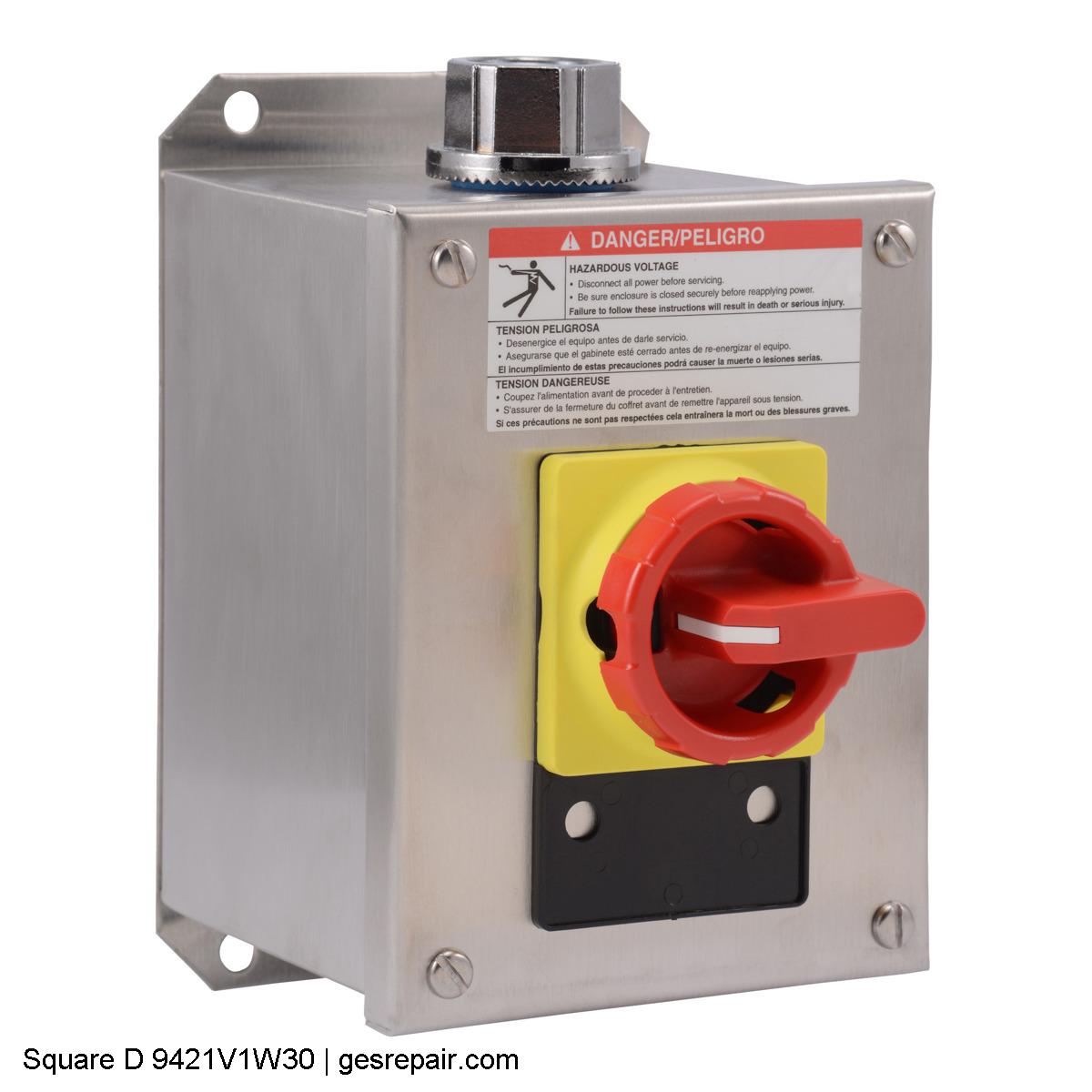 Square D 9421V1W30 Square D 9421V1W30 Disconnect Switches https://gesrepair.com/wp-content/uploads/2025/05/Square_D_9421V1W30_Disconnect_Switches.JPG