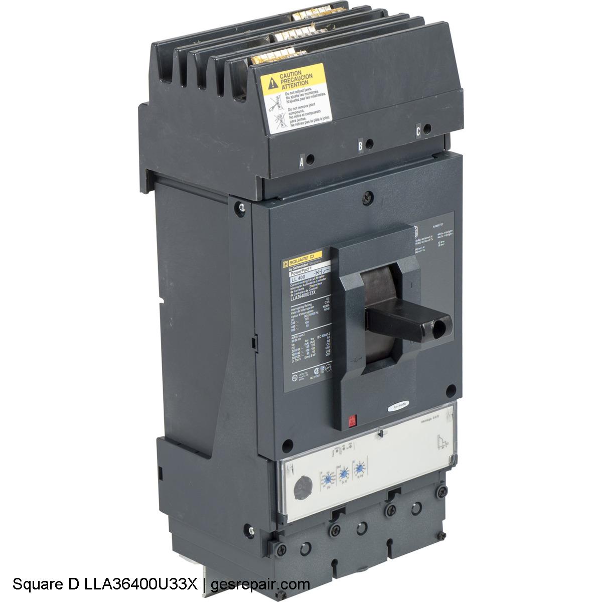 Square D LLA36400U33X Square D  Circuit Breakers  LLA36400U33X Circuit breaker https://gesrepair.com/wp-content/uploads/2025/05/Square_D_LLA36400U33X_Circuit_Breakers.JPG