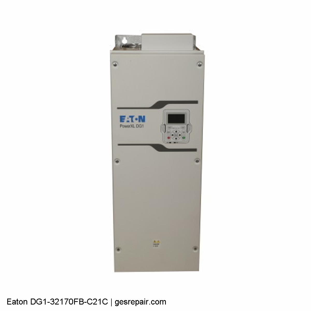Eaton DG1-32170FB-C21C Eaton DG1-32170FB-C21C  Variable Speed Drives https://gesrepair.com/wp-content/uploads/2025/06/Image/Eaton_DG1-32170FB-C21C_Variable_Speed_Drives.JPG