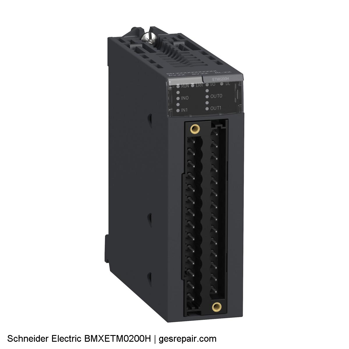 SQUARE D BMXETM0200H SQUARE D BMXETM0200H  Programmable Logic Controllers https://gesrepair.com/wp-content/uploads/2025/06/Image/Schneider_Electric_BMXETM0200H_Programmable_Logic_Controllers.JPG