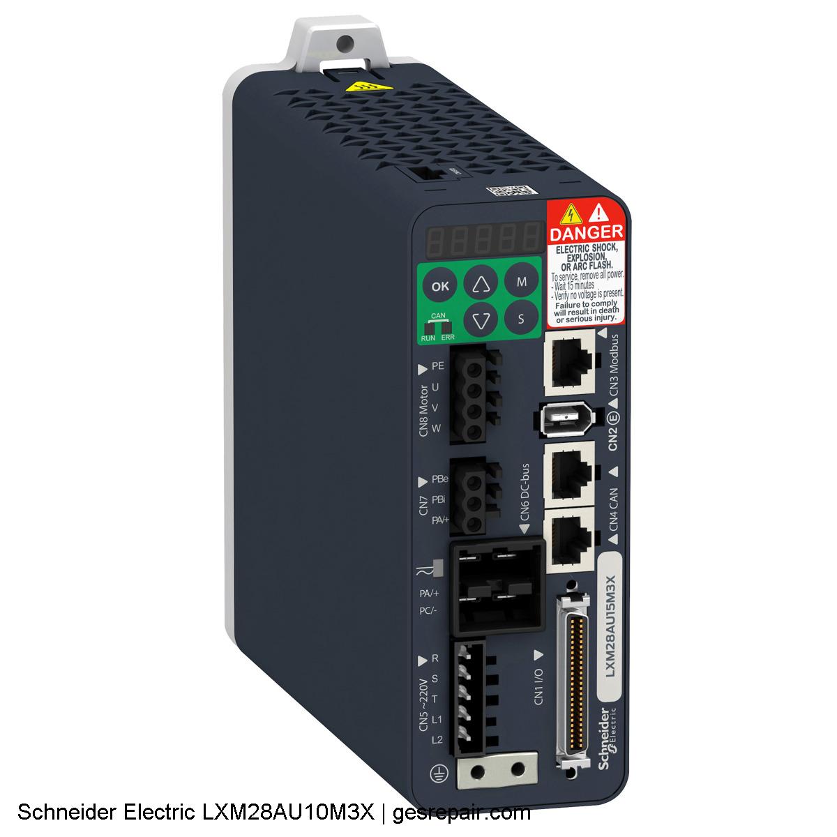 SQUARE D LXM28AU10M3X SQUARE D LXM28AU10M3X  AC Servo Drives https://gesrepair.com/wp-content/uploads/2025/06/Image/Schneider_Electric_LXM28AU10M3X_AC_Servo_Drives.JPG