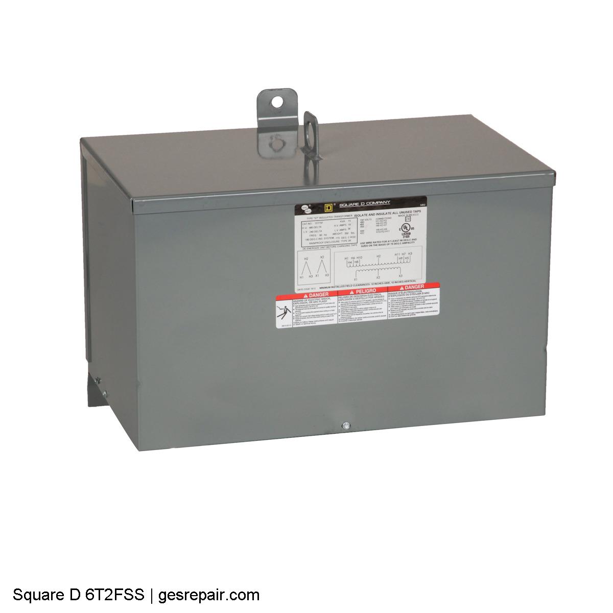 SQUARE D 6T2FSS SQUARE D 6T2FSS  Distribution Transformers https://gesrepair.com/wp-content/uploads/2025/06/Image/Square_D_6T2FSS_Distribution_Transformers.JPG