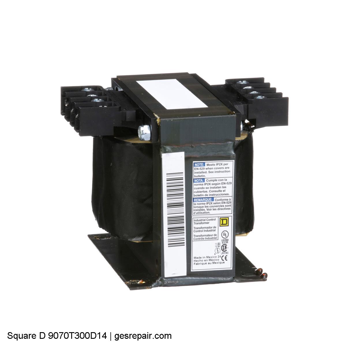 SQUARE D 9070T300D14 SQUARE D 9070T300D14  Control Transformers https://gesrepair.com/wp-content/uploads/2025/06/Image/Square_D_9070T300D14_Control_Transformers.JPG