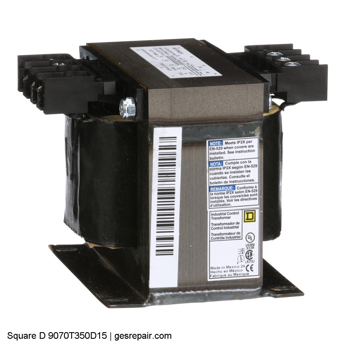 SQUARE D 9070T350D15 SQUARE D 9070T350D15  Control Transformers https://gesrepair.com/wp-content/uploads/2025/06/Image/Square_D_9070T350D15_Control_Transformers.JPG