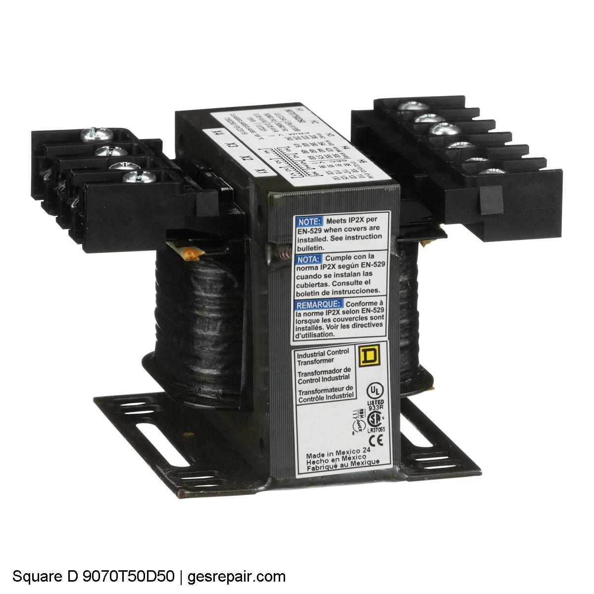 SQUARE D 9070T50D50 SQUARE D 9070T50D50  Control Transformers https://gesrepair.com/wp-content/uploads/2025/06/Image/Square_D_9070T50D50_Control_Transformers.JPG