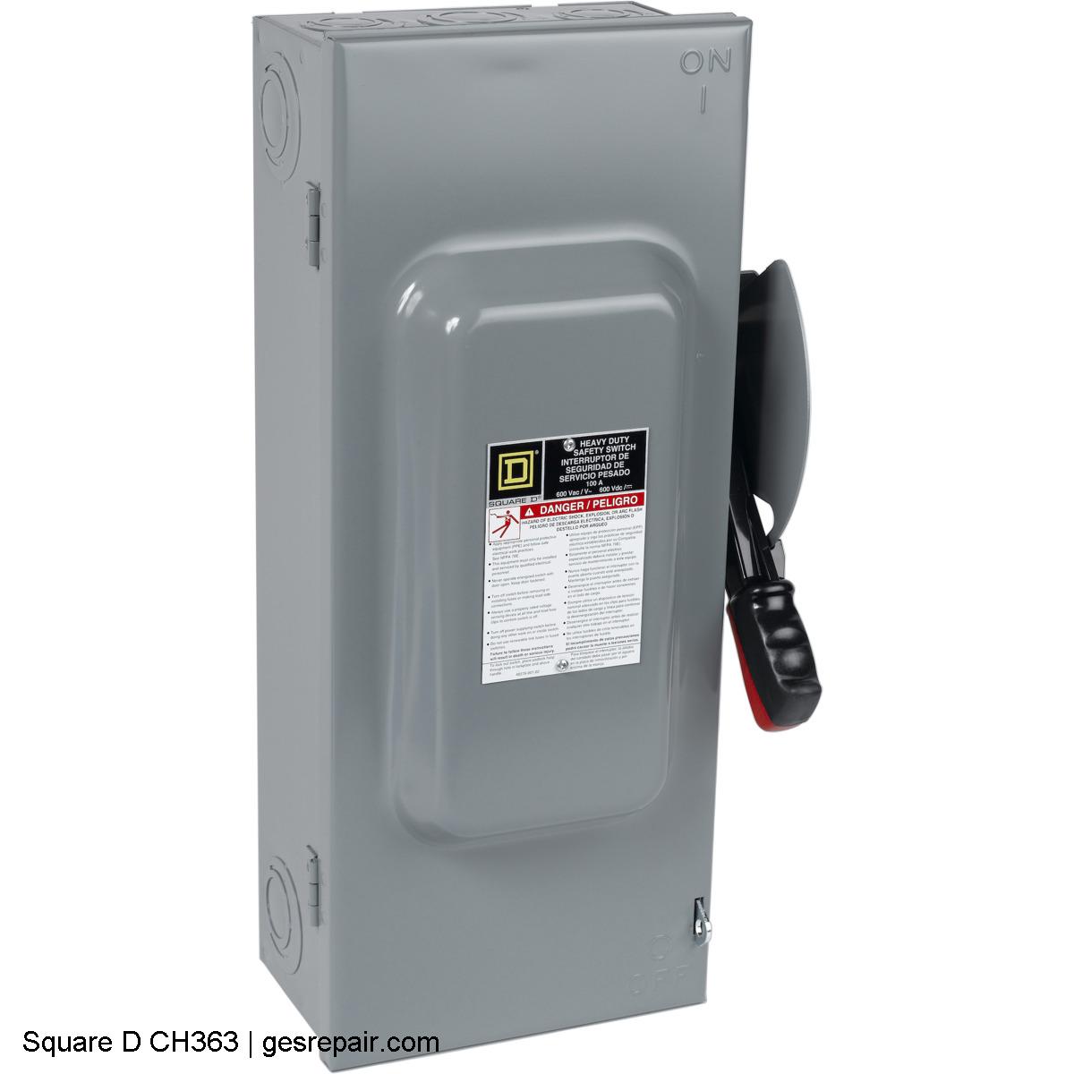 SQUARE D CH363 SQUARE D CH363  Safety Switches https://gesrepair.com/wp-content/uploads/2025/06/Image/Square_D_CH363_Safety_Switches.JPG
